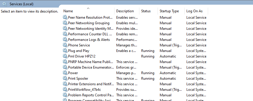 Clear Print Spooler (Windows) Reset Print System (Mac)