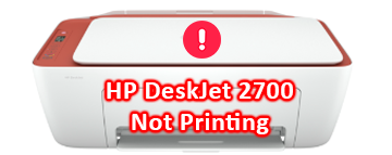 HP DeskJet 2700 Not Printing