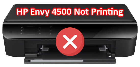 HP Envy 4500 Not Printing