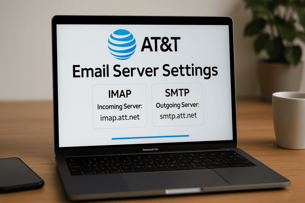 AT&T Email Server Settings