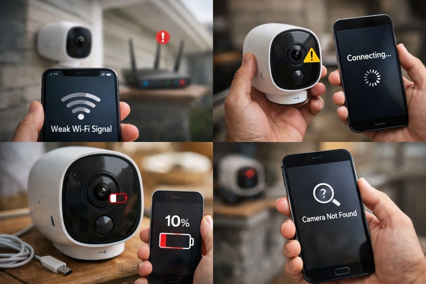 Common Wireless Security Camera Setup Problems and Solutions