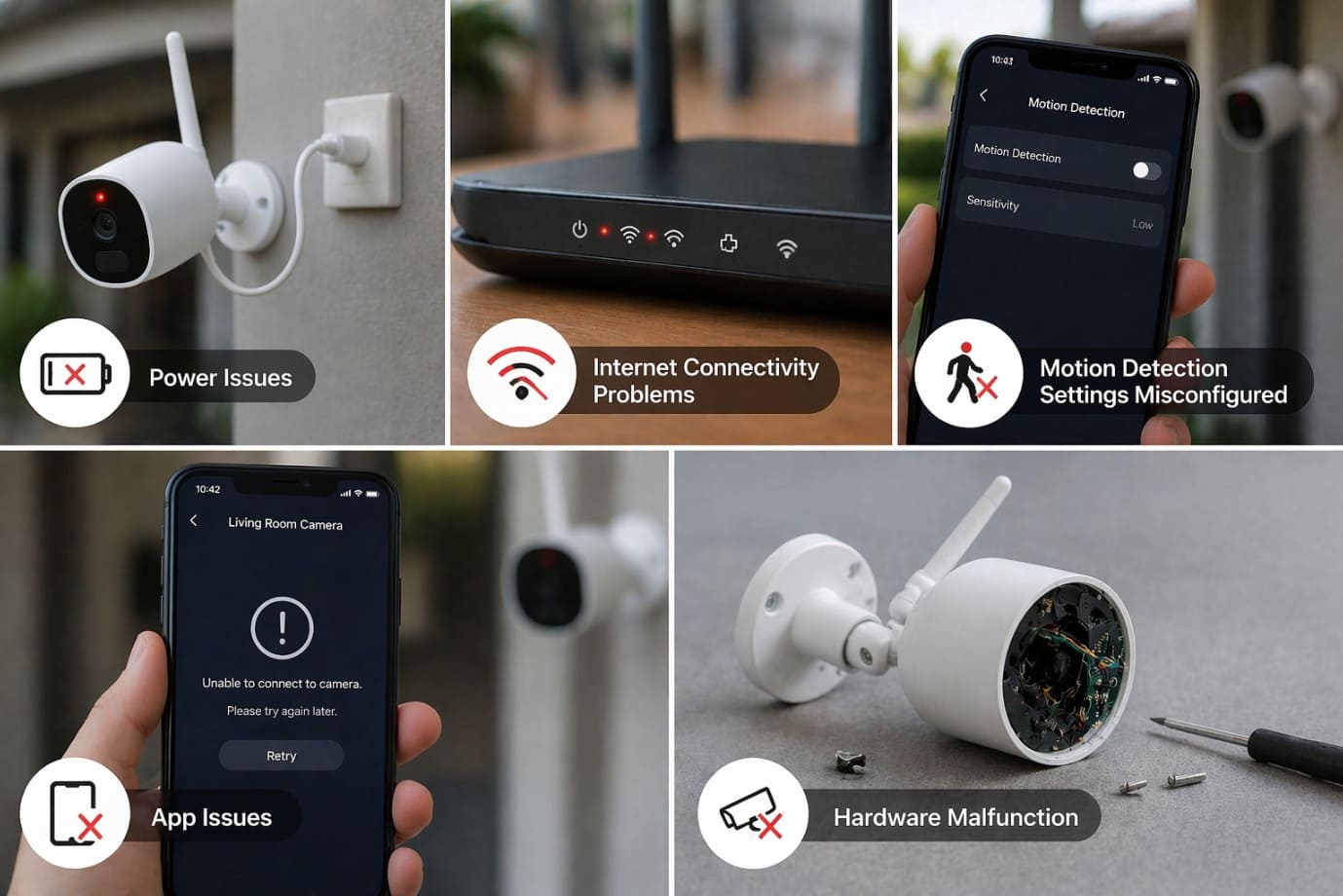 Top Reasons Your Wireless Security Camera System Is Not Recording